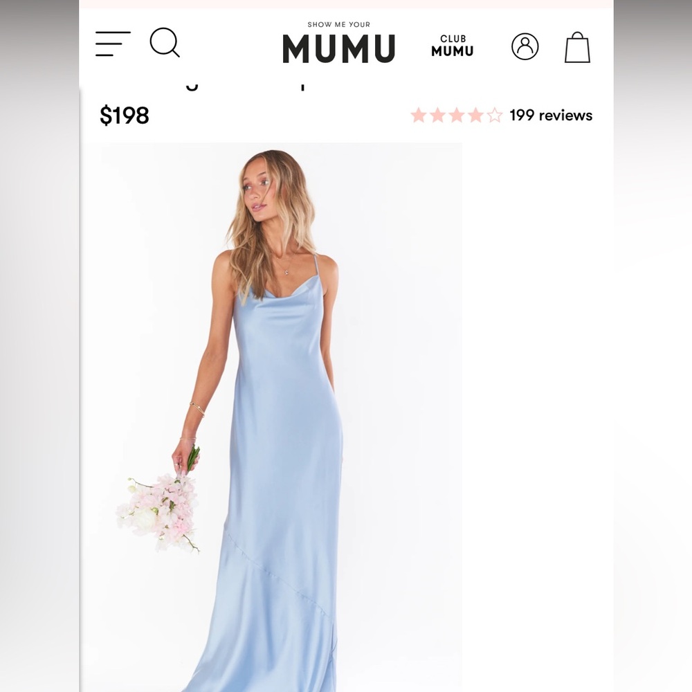 Show me your mumu Tuscany maxi slip dress